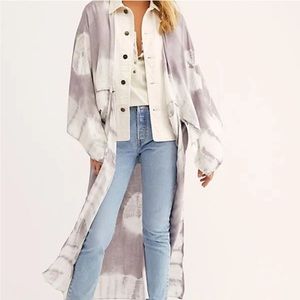 Free People spell bound tie dye kimono